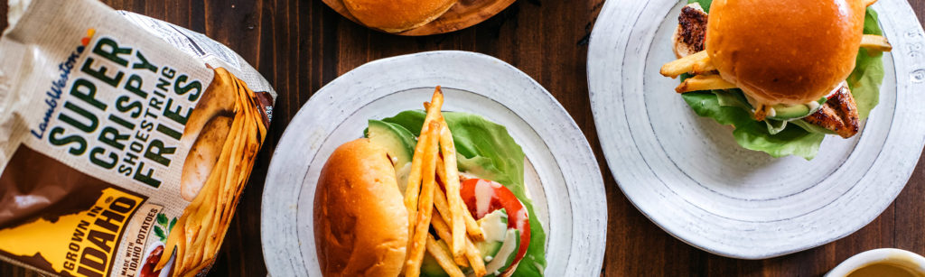 chicken sandwich recipe grown in idaho