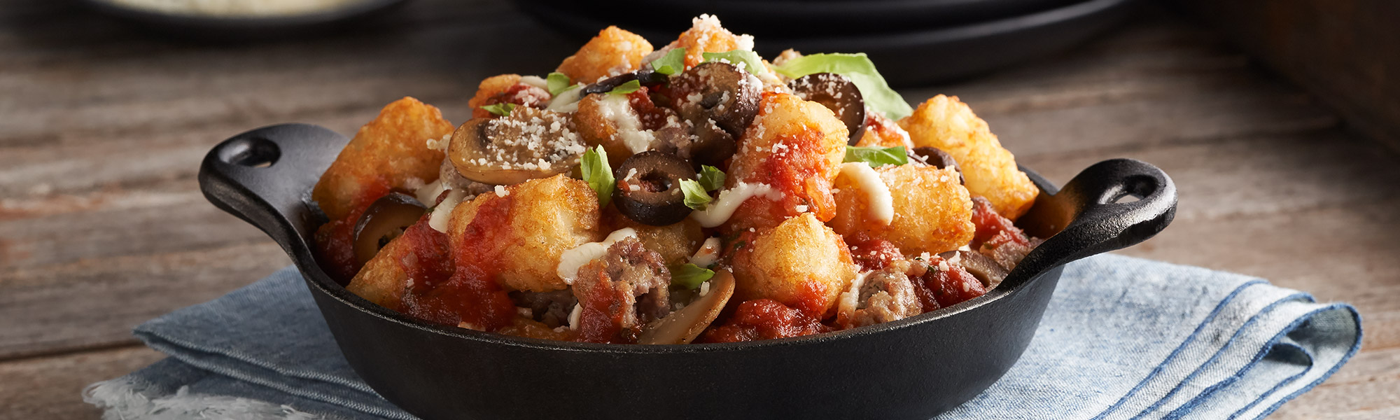 Italian-Style Tot Nachos - Grown In Idaho