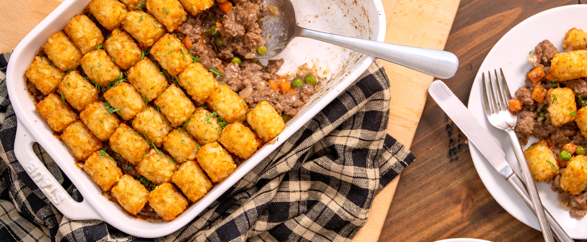 Crispy Tots Shepherd's Pie - Grown In Idaho