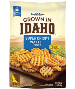 Bag of Super Crispy Waffle Fries